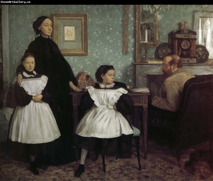 Edgar Degas Belini Family